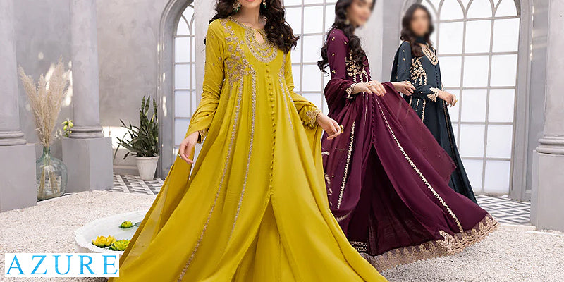 Azure Luxury Formal Wedding & Party Wear Dresses in Pakistan DressyZone.com Azure Luxury Formal Wedding & Party Wear Dresses in Pakistan DressyZone.com