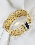 Gold Plated Stainless Steel Bracelet Designer Inspired Look (DZ18369)