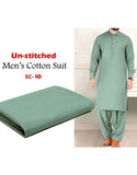 IB Swiss Fashion Soft Egyptian Cotton Unstitched Men's Shalwar Kameez (DZ13715)