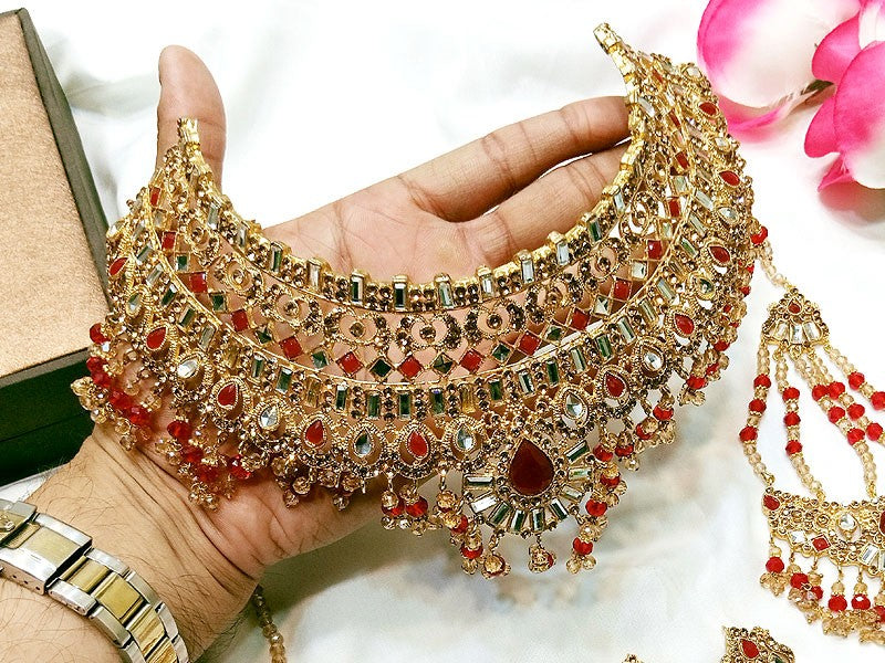 Bridal collar necklace deals