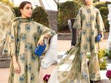 Digital All-Over Print Lawn Dress with Printed Chiffon Dupatta (DZ17060)
