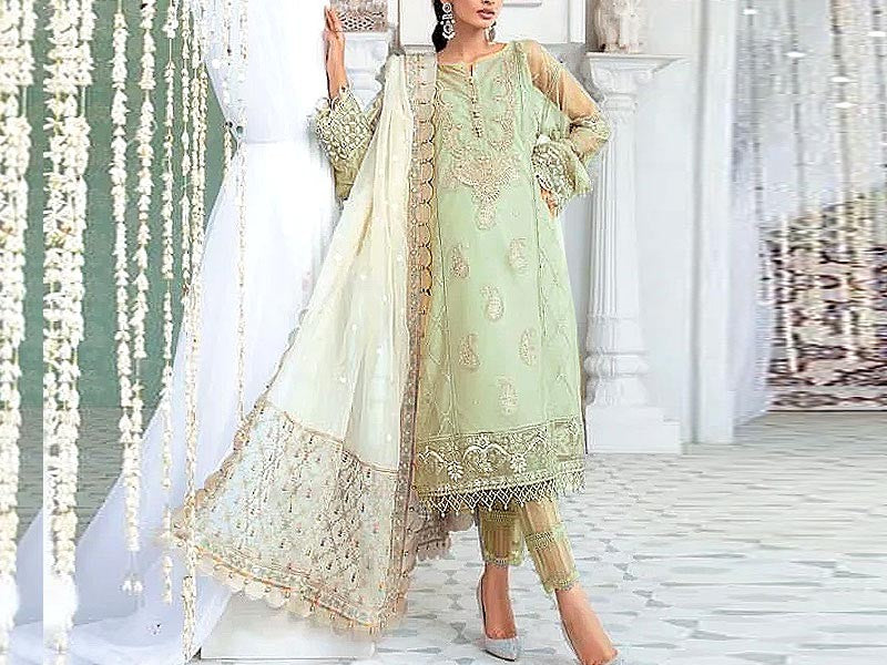 Embroidered party hotsell wear dresses collection