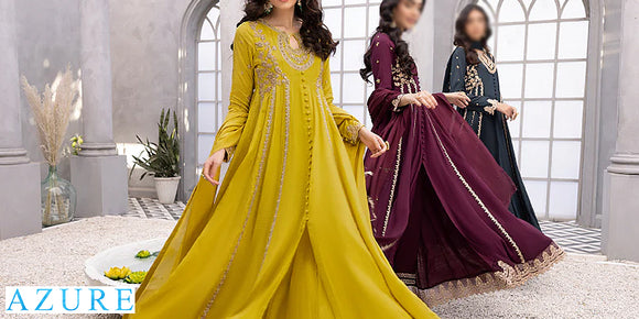 Azure Luxury Formal Wedding & Party Wear Dresses in Pakistan