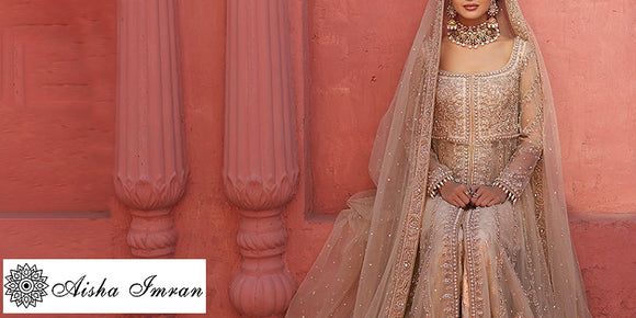 Latest Aisha Imran Bridal Dresses Collection in Pakistan