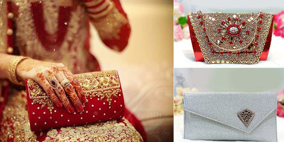 Fancy Wedding & Party Wear Clutches in Pakistan