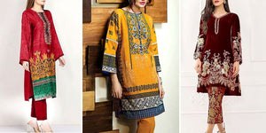 Women's Winter Dresses 2024 Online in Pakistan