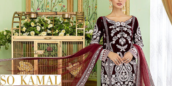 So Kamal Luxury Festive Wedding Wear Collection 2023-24
