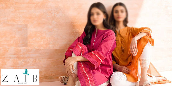 Zaib by Nimsay Summer Dresses Collection