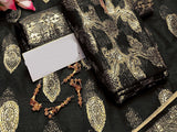 Glittering Lorex Weaved Cotton Jacquard Party Wear Dress (DZ16810)
