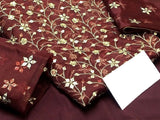 Banarsi Style 9mm Sequins Embroidered Organza Party Wear Dress 2023 (DZ16313)