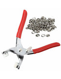 Metal Snap Button & Grommet Plier Set – Fabric Press Tool Kit (DZ18546)