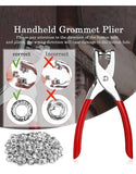Metal Snap Button & Grommet Plier Set – Fabric Press Tool Kit (DZ18546)