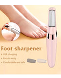 WEIMEI Rechargeable Electric Foot File Callus Remover for Wet & Dry Pedicure (DZ18555)