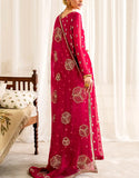 Elegant Embroidered Atishi Chiffon Wedding Dress with Chiffon Dupatta (DZ18454)
