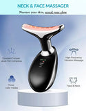 Rechargeable LED Facial Massager for Face & Neck - Vibrating Massager (DZ18544)