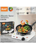 RAF 1000W Portable Electric Stove — Hot Plate Electric Cooker R.8010B (DZ18613)