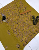 Premium Heavy Embroidered Dhanak Winter Dress with Dhanak Shawl (DZ18490)