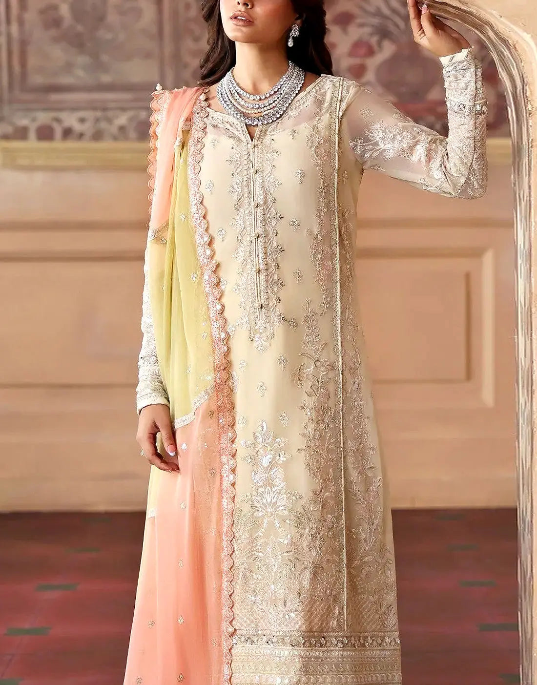 sachin and babi light blue dress The Best Gold Wedding Dresses, From Elegant to Bold