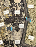 Trendy All-Over Print Sequins Embroidered Beige Lawn Dress with Emb. Chiffon Dupatta (DZ18859)