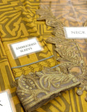 All-Over Print Embroidered EID Lawn Dress with 4-Side Emb. Chiffon Dupatta (DZ18873)