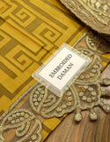 All-Over Print Embroidered EID Lawn Dress with 4-Side Emb. Chiffon Dupatta (DZ18873)