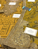 All-Over Print Embroidered EID Lawn Dress with 4-Side Emb. Chiffon Dupatta (DZ18873)