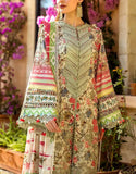 All-Over Print Schiffli Embroidered EID Lawn Dress with Chiffon Dupatta (DZ18879)