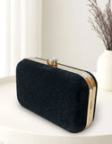 Glittering Black Clutch Bag for Party & Formal Events (DZ18347)