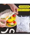 Disposable Food Cover Plastic Wraps - 100 Pieces (DZ18553)