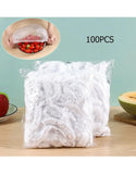 Disposable Food Cover Plastic Wraps - 100 Pieces (DZ18553)