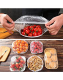 Disposable Food Cover Plastic Wraps - 100 Pieces (DZ18553)