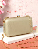 Glittering Golden Clutch Bag for Party & Formal Events (DZ18338)