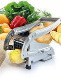 Heavy Duty Stainless Steel French Fry Cutter – Best Vegetable Slicer for Potato, Carrots, Cucumbers, Onions (DZ18597)