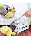 Heavy Duty Stainless Steel French Fry Cutter – Best Vegetable Slicer for Potato, Carrots, Cucumbers, Onions (DZ18597)