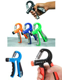 Adjustable 5–60kg Hand Grip Strengthener with Counter for Exercise & Training (DZ18567)