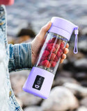USB Rechargeable Mini Portable Juicer Blender 380ml (DZ18552)