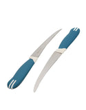 Pack of 2 Kitchen Knives Set for Cutting Fruits and Vegetables (DZ18640)