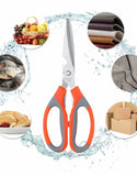 Multipurpose Stainless Steel Kitchen Shear Scissor for Cutting Food & Herbs (DZ18642)