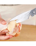Multipurpose Stainless Steel Kitchen Shear Scissor for Cutting Food & Herbs (DZ18642)