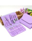 16-in-1 Stainless Steel Manicure & Pedicure Kit for Nail Care (DZ18569)