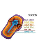 6-Piece Kitchen Measuring Spoons Set for Cooking & Baking (DZ18641)