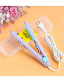 Mini Portable Hair Straightener for Travel & Quick Styling (DZ18646)