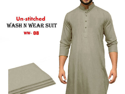Unstitched Wash N Wear Men's Shalwar Kameez (DZ11916)
