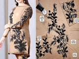 Trendy 2-Piece Sequins Embroidered Lawn Dress (DZ12912)