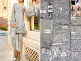 Heavy Embroidered Net Wedding Dress 2023 (DZ13359)