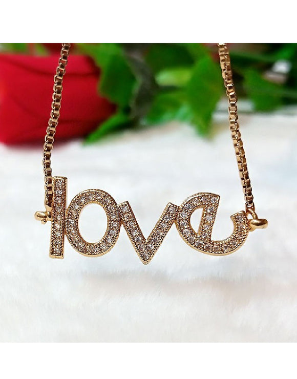 Delicate Love Bracelet for Girls (DZ13633)