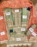 Adorable Heavy Embroidered Masoori Bridal Dress (DZ14219)