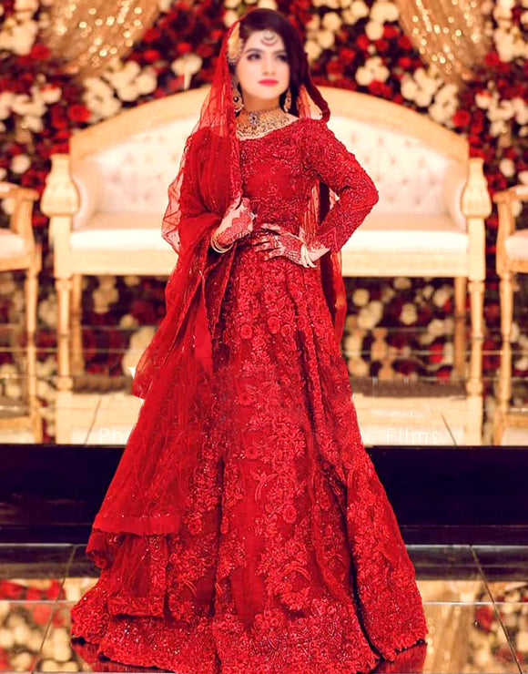 Red Dress Design 2025 Pakistani Red Frock Red Maxi Red Dresses for Girls Online in Pakistan DressyZone