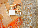 Mirror Work Heavy Embroidered Net Maxi Dress (DZ14538)