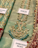 Embroidered Masoori Bridal Dress with Embroidered Organza Dupatta (DZ14548)
